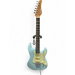 Used Schecter Guitar Research Nick Johnston  Traditional Atomic Blue Solid Body Electric Guitar