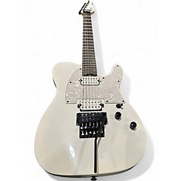 Used Schecter Guitar Research PT-FR SVSS White Solid Body Electric Guitar