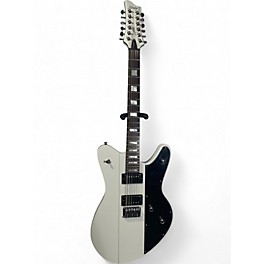 Used Schecter Guitar Research ROBERT SMITH ULTRA XII White Solid Body Electric Guitar