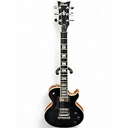 Used Schecter Guitar Research SOLO II CUSTOM TRANS BLACK Solid Body Electric Guitar