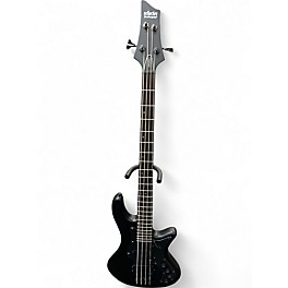 Used Schecter Guitar Research STILETTO STEALTH 4 Black Electric Bass Guitar