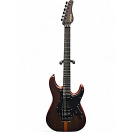 Used Schecter Guitar Research Sun Valley HT Exotic Ziricote Solid Body Electric Guitar