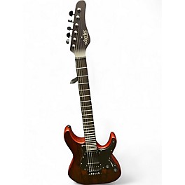 Used Schecter Guitar Research Sun Valley Super Shredder Red Ziricote Solid Body Electric Guitar