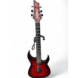 Used Schecter Guitar Research Sunset Extreme 6 Scarlet Burst Solid Body Electric Guitar