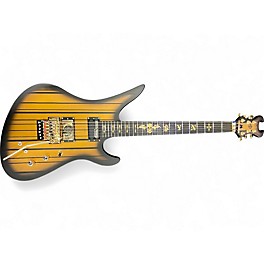 Used Schecter Guitar Research Synyster Gates Signature Custom S Satin Gold Solid Body Electric Guitar