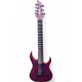 Used Schecter Guitar Research TAO-7 Trans Purple Solid Body Electric Guitar