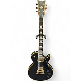 Used Schecter Guitar Research solo II custom Black Solid Body Electric Guitar