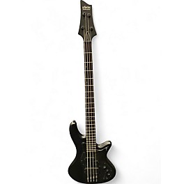 Used Schecter Guitar Research stealth4 Black Electric Bass Guitar