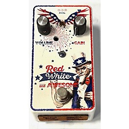Used Used Schock Rock Red White And Awesome Effect Pedal