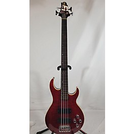 Used Used Semik Greg Bennet Red Electric Bass Guitar
