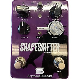 Used Seymour Duncan SFX07 Shape Shift Tap Tremolo Effect Pedal