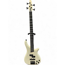 Used Sgc Nanyo BASS COLLECTION  White Electric Bass Guitar