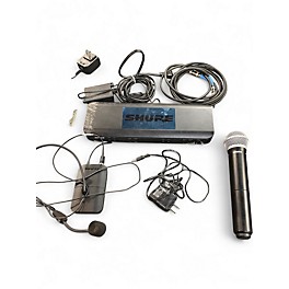 Used Shure BLX DUAL HANDHELD/HEADSET Wireless System