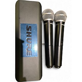 Used Shure BLX288/PG58 Handheld Wireless System