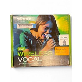 Used Shure PG58 Handheld Wireless System
