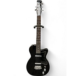 Used Silvertone 1303/U2 Reissue BLACK Solid Body Electric Guitar