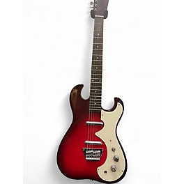 Used Silvertone 1449-RSFB Red Electric Guitar