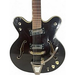 Used Silvertone 1475 Low Gloss Chocolate Hollow Body Electric Guitar