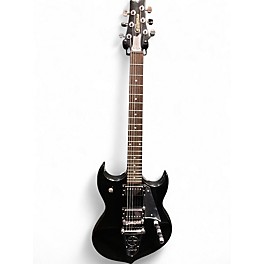 Used Silvertone Paul Stanley Sovereign Special Black Solid Body Electric Guitar