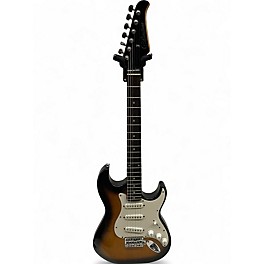Used Silvertone St Style 2 Color Sunburst Solid Body Electric Guitar