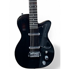 Used Silvertone U2 Black Solid Body Electric Guitar