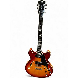 Used Sire H7 Cherry Sunburst Hollow Body Electric Guitar