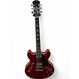 Used Sire H7 Red Hollow Body Electric Guitar