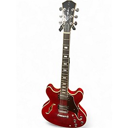 Used Sire Larry Carlton H7 Candy Apple Red Hollow Body Electric Guitar