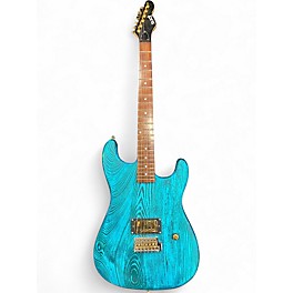 Used Slick SL54T Blue Ash Solid Body Electric Guitar
