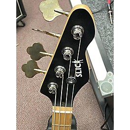 Used Used Slick SLPB Vintage Cream Electric Bass Guitar