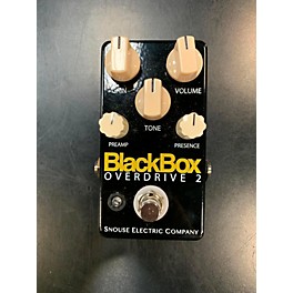 Used Used Snouse Electric Co. BlackBox Overdrive 2 Effect Pedal