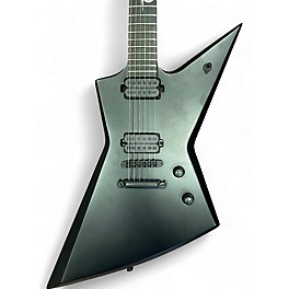 Used Solar Guitars E 1.6 Satin Black Solid Body Electric Guitar