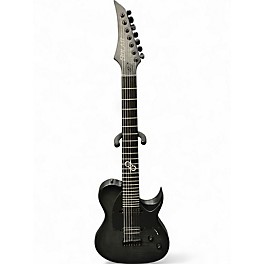 Used Solar Guitars T2.7 Flame Black Burst Solid Body Electric Guitar
