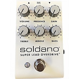 Used Soldano SUPER LEAD OVERDRIVE Effect Pedal