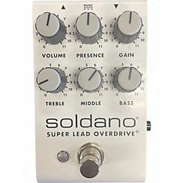 Used Soldano SUPER LEAD OVERDRIVE Effect Pedal