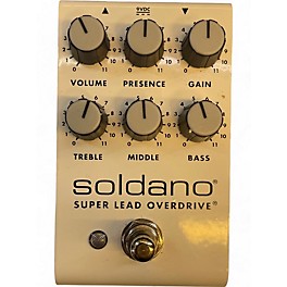 Used Soldano Super Lead Overdrive Effect Pedal