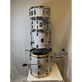 Used Used Sonar 4 piece Aq2 Pearl White Drum Kit