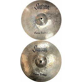 Used Soultone 13in Hi Hat Heavy Pair Cymbal