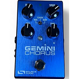 Used Source Audio GEMINI CHORUS Effect Pedal