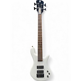 Used Spector Euro 4LX Alpine White Electric Bass Guitar