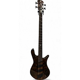 Used Spector NS Dimension 4 Super Faded Black Electric Bass Guitar