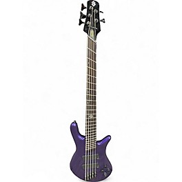 Used Spector NS Dimension 5 Plum Electric Bass Guitar