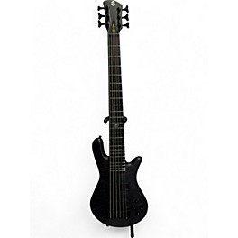 Used Spector NS Pulse 6 Black Stain Electric Bass Guitar
