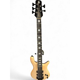 Used Spector NS5XL  Natural Electric Bass Guitar