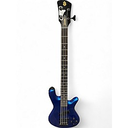 Used Spector Performer 4 Blue Electric Bass Guitar