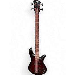 Used Spector REBOP 4 Black Cherry Electric Bass Guitar