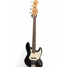 Used Squier Affinity Jazz Bass Black Electric Bass Guitar