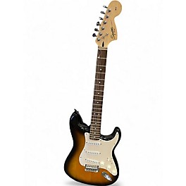 Used Squier Affinity Stratocaster 2 Color Sunburst Solid Body Electric Guitar