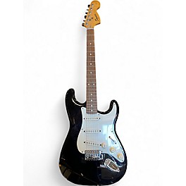 Used Squier Affinity Stratocaster Black Solid Body Electric Guitar