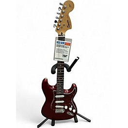 Used Squier Affinity Stratocaster Candy Apple Red Solid Body Electric Guitar